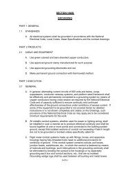 SECTION 16450 GROUNDING PART 1 GENERAL 1.1 ...