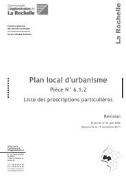 Plan local d'urbanisme - La Rochelle