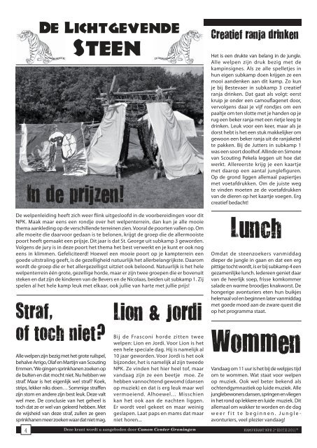 Pinksterblom deel 2 2011 Zondag.pdf - Noordelijk Pinksterkamp