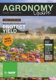 PROTECT YIELD - agriCentre UK - BASF