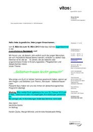 Einladung Jugendseminardoc - Vitos Kalmenhof