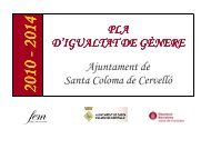 Pla d'Accions Municipals per a la Igualtat de GÃ¨nere