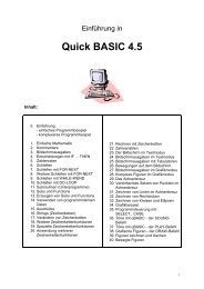 Quick BASIC 4.5 - Dr. Walter Kirchgessner