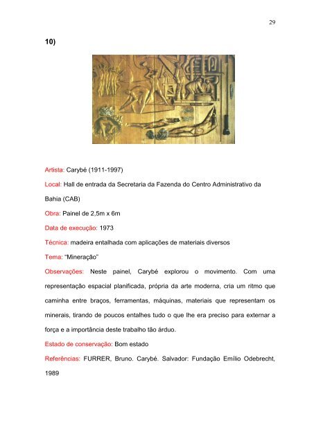 Etapa 1 â 2009 (pdf) - FundaÃ§Ã£o Cultural do Estado da Bahia