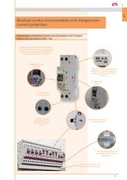 Residual current circuit breaker with integral overcurrent ... - ETI