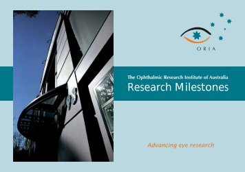 Research Milestones - The Ophthalmic Research Institute of Australia