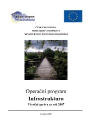 VÃ½roÄnÃ­ zprÃ¡va OPI za rok 2007 - StÃ¡tnÃ­ fond Å¾ivotnÃ­ho prostÅedÃ­