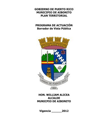 Programa - Junta de Planificación de Puerto Rico