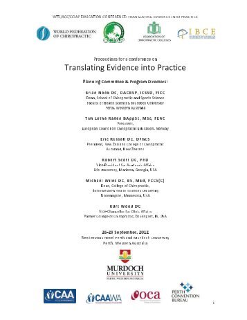 Academic Proceedings