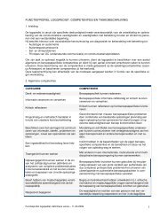 FUNCTIEPROFIEL LOGOPEDIST: COMPETENTIES EN ... - Multiplus