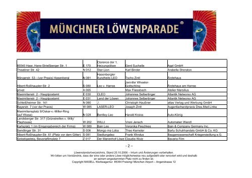 Leo - Münchner Leo-Parade eV