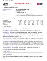 MATERIAL SAFETY DATA SHEET MSDS: F7326, Page 1 ... - Awlgrip