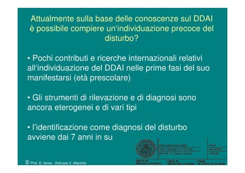 (ddai –adhd) nella scuola dell'infanzia - Aidai