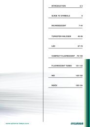 INTRODUCTION 2-5 GUIDE TO SYMBOLS 6 ... - Havells Sylvania