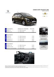 CENNIK NOWY PEUGEOT 3008