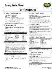 Citrus Resources - CITRAGUARD - Earth Basics