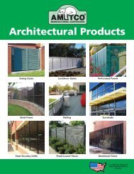 Architectural Products - Ametco Manufacturing Corporation