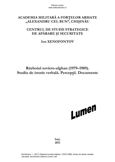 click aici - Editura Lumen