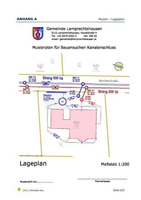 Merkblatt zur Errichtung von Hauskanälen (662 KB)