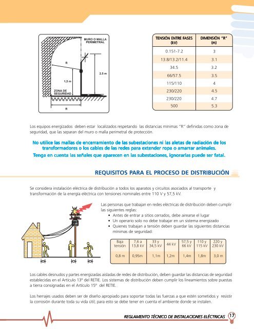 Reglamento TÃ©cnico de Instalaciones ElÃ©ctricas - Upme