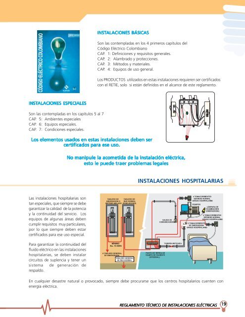 Reglamento TÃ©cnico de Instalaciones ElÃ©ctricas - Upme