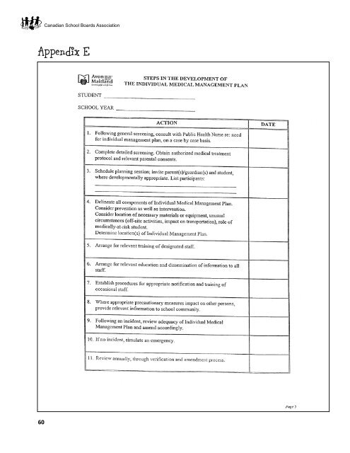 Anaphylaxis: A Handbook for School Boards - Education, Culture ...