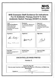 IVOST guidance - NHS Grampian