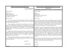 Cover Letter Samples 2008 George Washington University Law