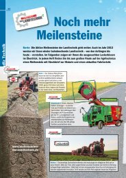 Noch mehr Meilensteine