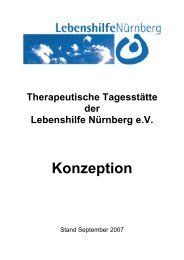 Konzeption - Lebenshilfe NÃ¼rnberg