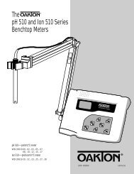 pH 510/ion 510 bench manual - BME Shared Labs