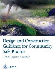 Design and Construction Guidance for Community Safe Rooms