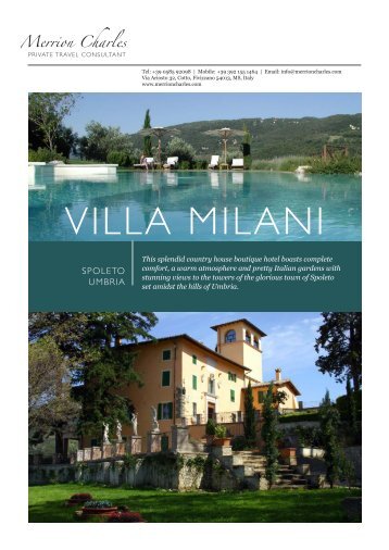 VILLA MILANI - Merrioncharles.com