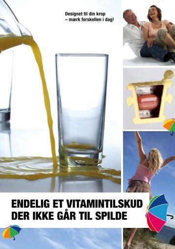 ENDELIG ET VITAMINTILSKUD DER IKKE GåR TIL ... - Pharma Nord