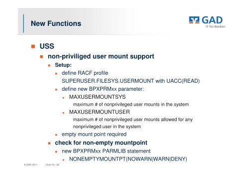 z/OS 1.13 User Experience