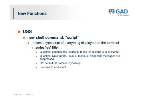 z/OS 1.13 User Experience