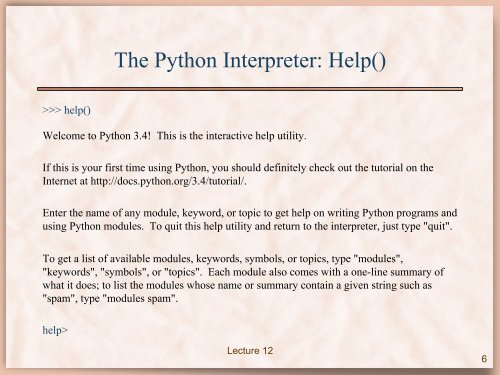 Python - ACE home page