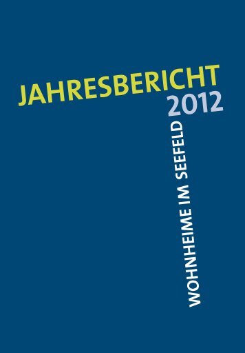 JAHRESBERICHT 2012 - kreuzstrasse.ch