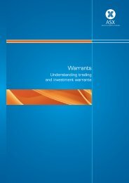 Warrants brochure - Understanding trading and ... - Macquarie Bank