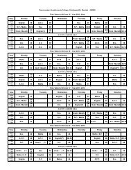 Time Table Junior - ramniranjan jhunjhunwala college