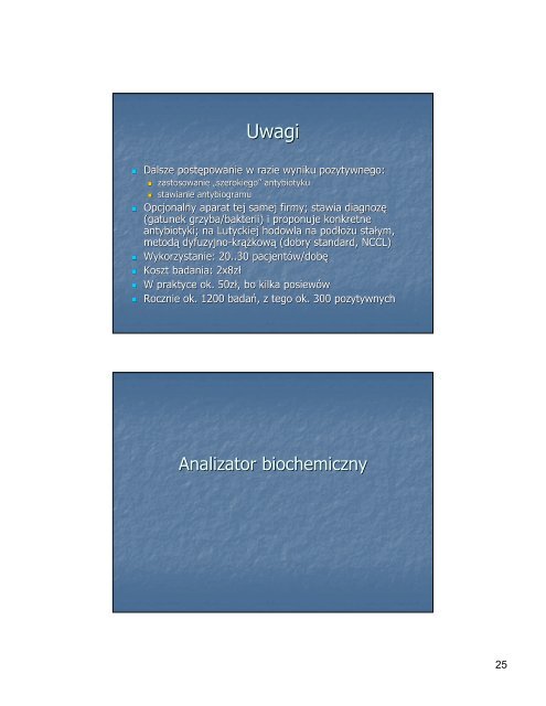 diagnostyka laboratoryjna i sygnalowa