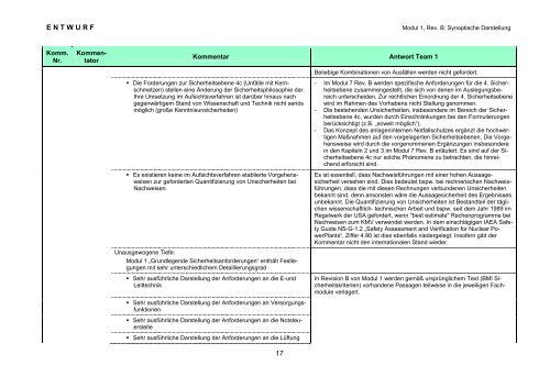 Modul 1 - Kerntechnisches Regelwerk - Gesellschaft fÃ¼r Anlagen ...