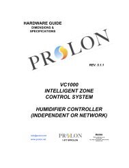 VC1000HU Hardware guide - ProLon
