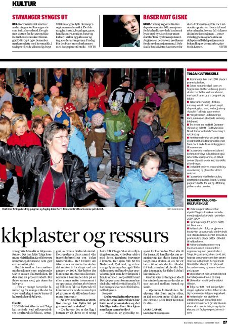 2008 Avisartikkel: Kulturskolen som trekkplaster og ressurs (Nationen)