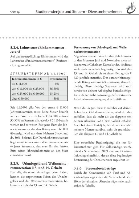 wegweiser - Österreichische HochschülerInnenschaft Linz - JKU