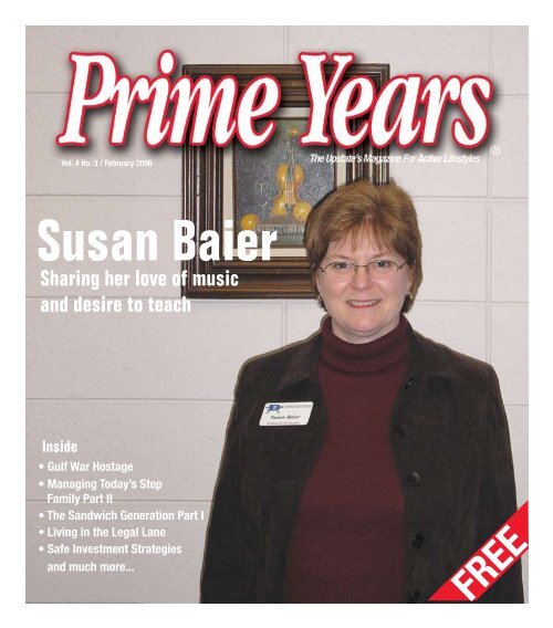 Sharing her love of music and desire to teach - Prime Years Magazine