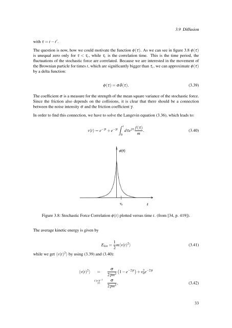 Diffusion Processes with Hidden States from ... - FU Berlin, FB MI