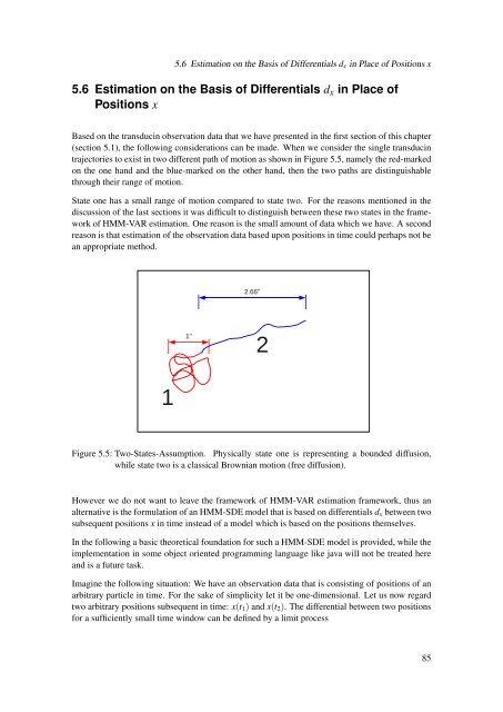 Diffusion Processes with Hidden States from ... - FU Berlin, FB MI