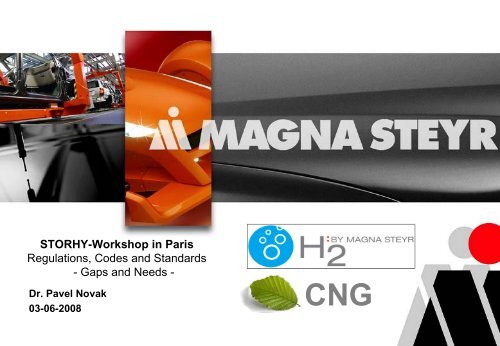 MAGNA STEYR / Novak - StorHy Hydrogen Storage