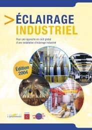 Eclairage industriel 12p - Syndicat de l'Ã©clairage